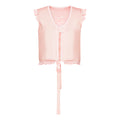 Gilet de bain - Néoprène - Volants - Rose