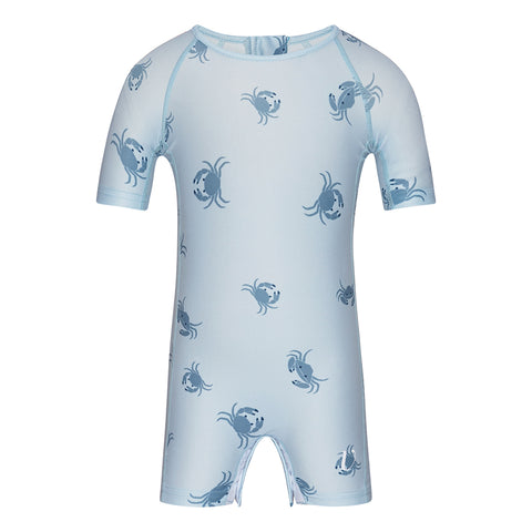 Combinaison de bain - Bleu ciel - Crabe