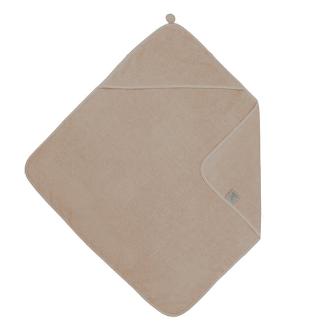 Cape de bain bébé avec capuche – Chêne