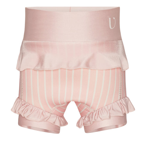 Culotte couche en néoprène – Rayé Rose