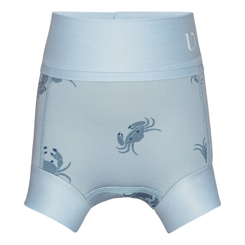 Culotte couche en néoprène - Bleu ciel - Crabe