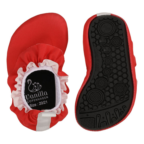 Chaussures de bain - Volants - Berry